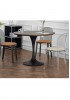 Tulip Round Dining Table Wood Top 100 Dia